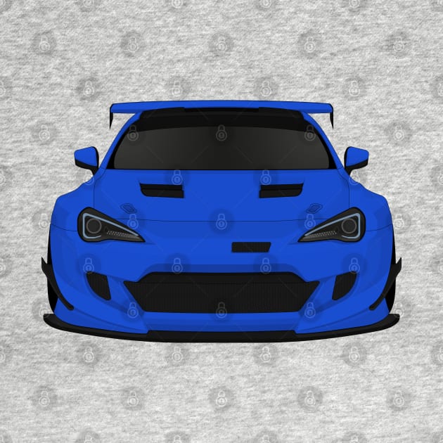 GT86 widebody Blue by VENZ0LIC